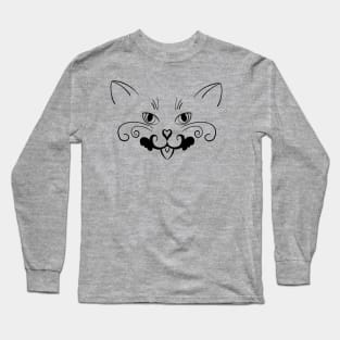 Whimsical cat Long Sleeve T-Shirt